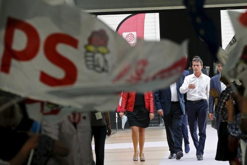 Valls, possible recours du ps a l'election presidentielle