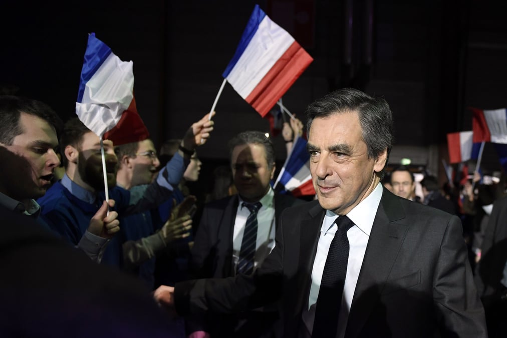 La candidature de fillon en suspens