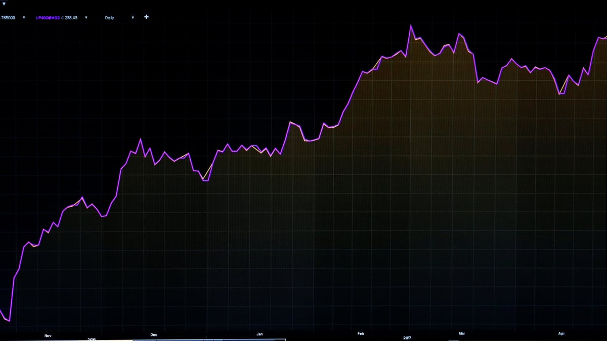 Photo d'archives d'un graphique boursier du s&p 500 a la bourse de new york (nyse)