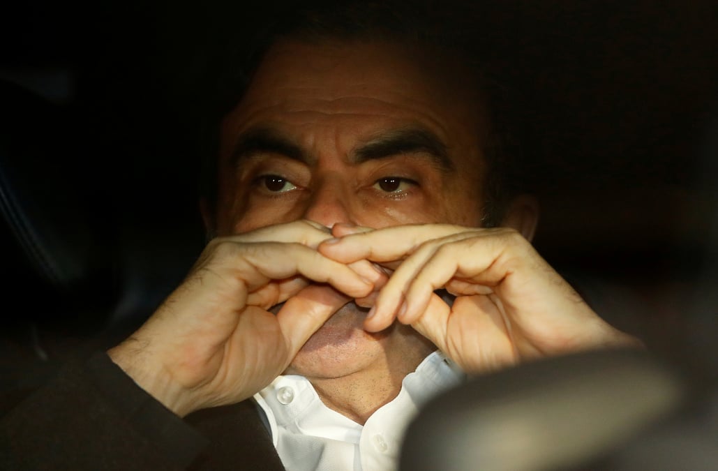 Carlos ghosn "decu" d'etre prive de conseil d'administration chez nissan