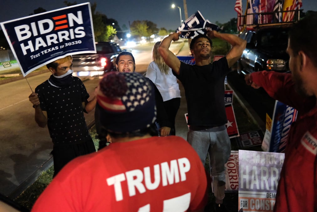 Biden credite de 80 grands electeurs, contre 51 pour trump