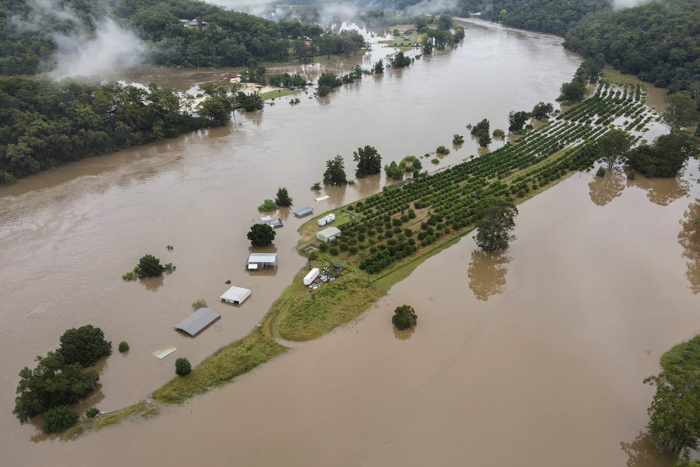 Des milliers d'evacuations en australie, touchee par des pluies diluviennes
