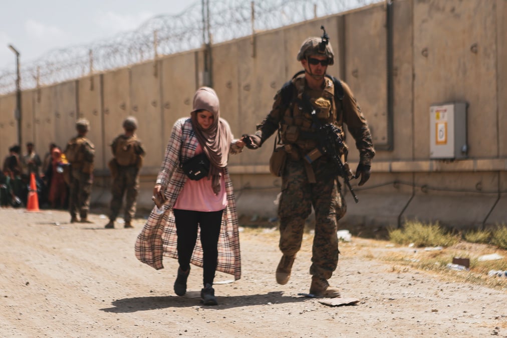 Afghanistan: l'armee us a evacue plus de 10.000 personnes de kaboul dimanche