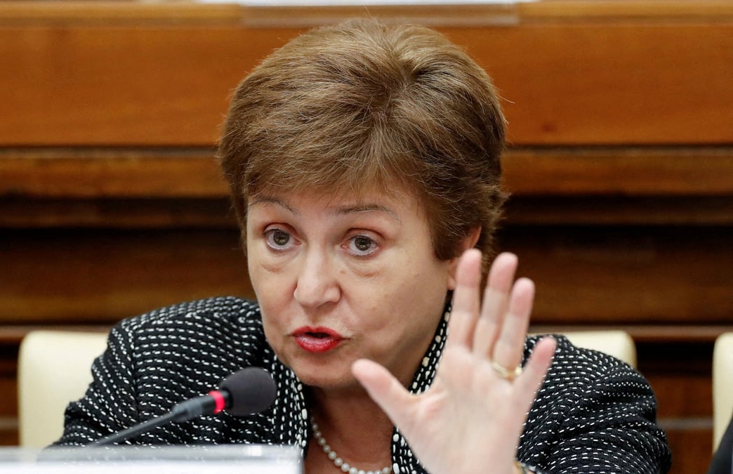 Pour georgieva (fmi), il faut se preparer a de multiples chocs d'inflation