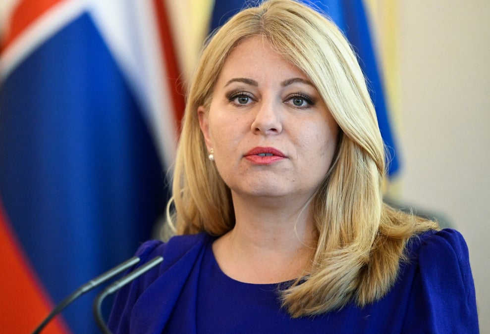 La presidenta slovaque fait une declaration apres l'annonce de la demission du premier ministre