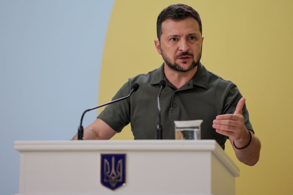 Photo de volodimir zelensky