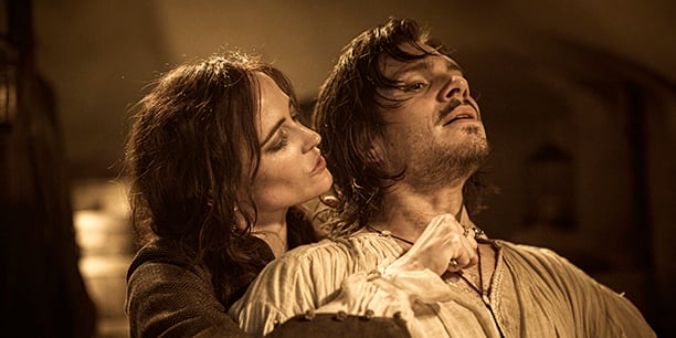 Eva Green et François Civil.