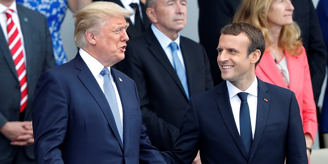 Emmanuel Macron s'est entretenu avec Donald Trump ce mercredi.