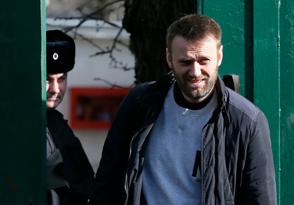 L'opposant russe alexei navalny sort de prison