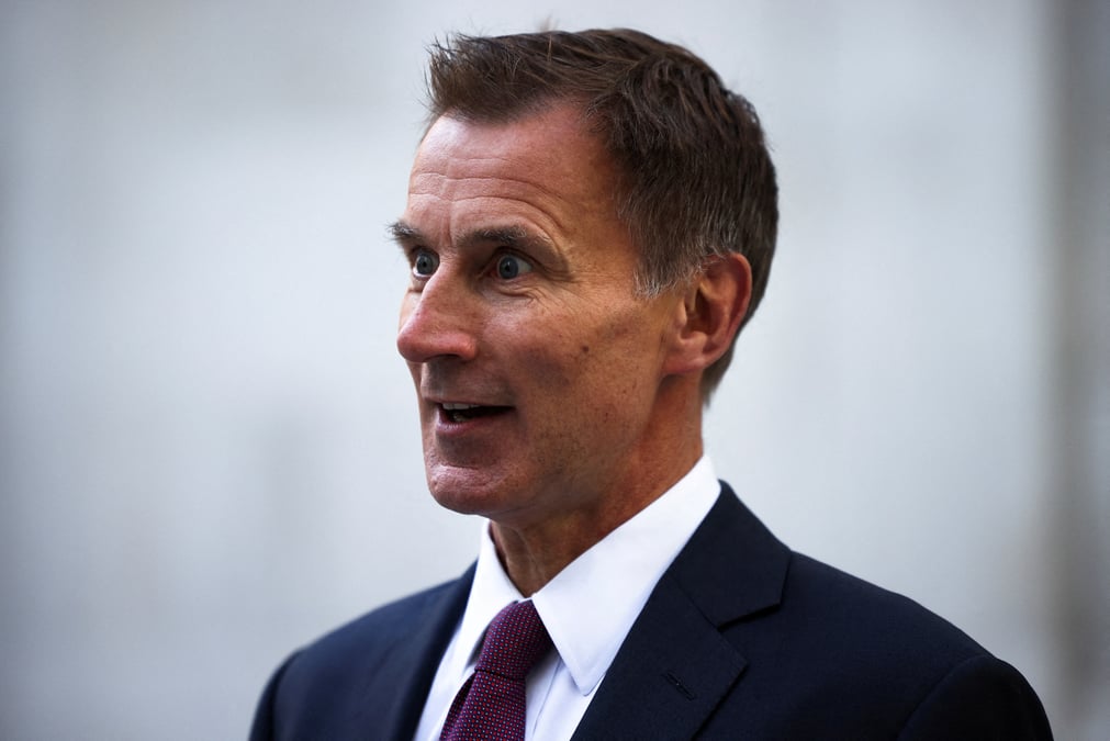 Le nouveau ministre britannique des finances, jeremy hunt