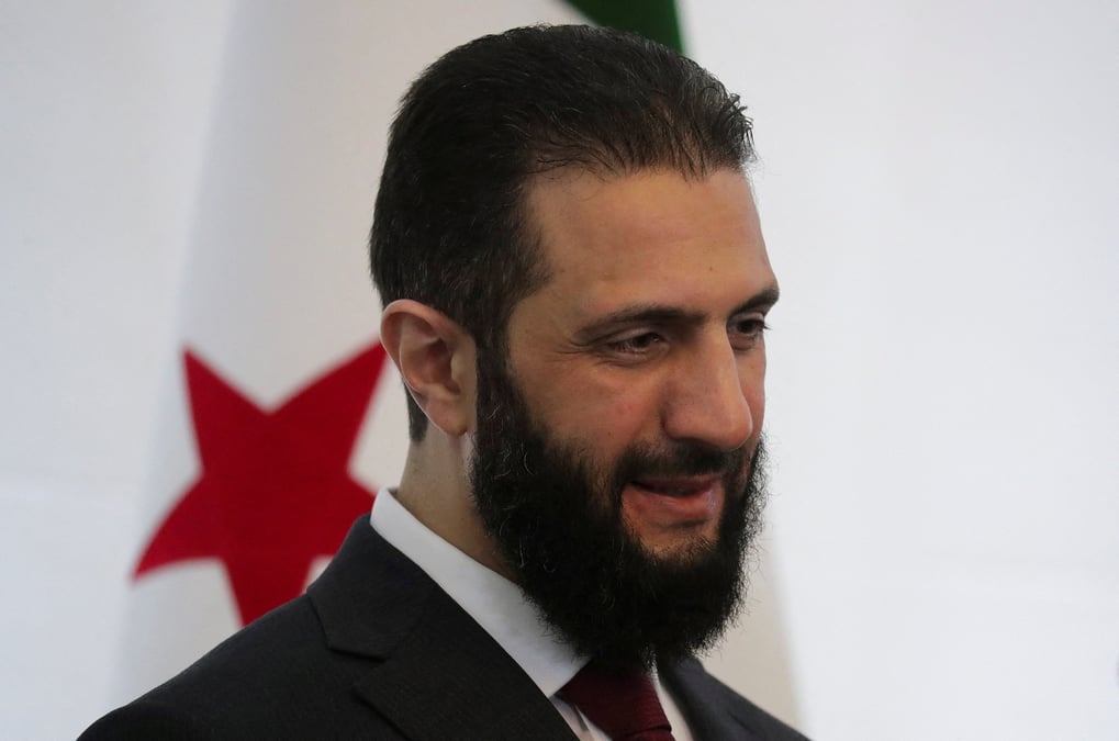 Ahmed al-Charaa, alias Mohamed Al-Joulani et ancien membre d'Al-Qaïda.