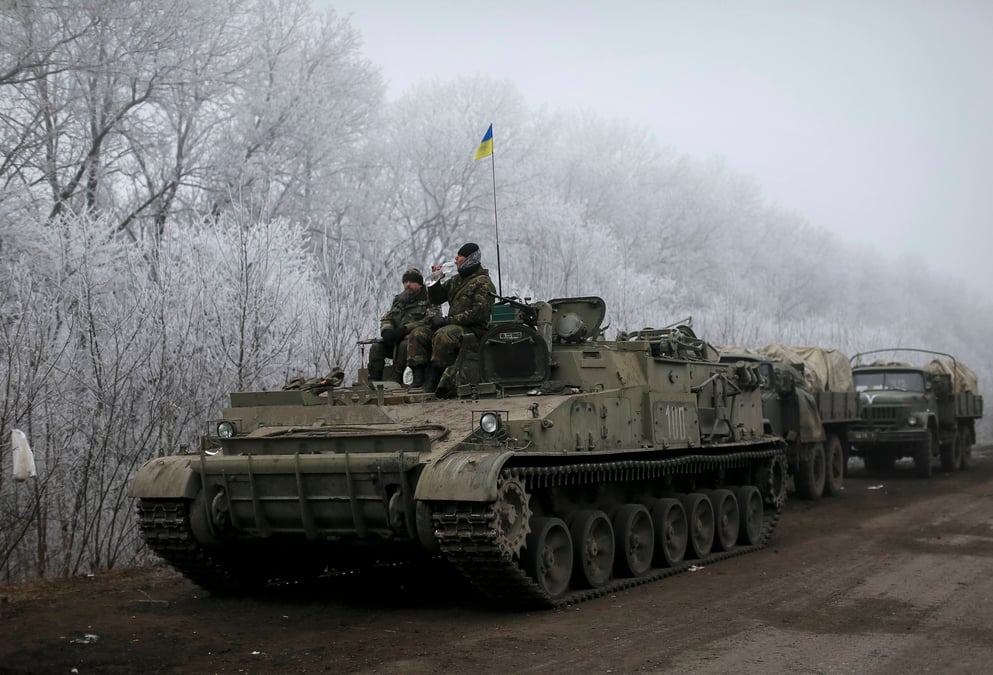 Les forces ukrainiennes se retireraient de la ville de debaltseve