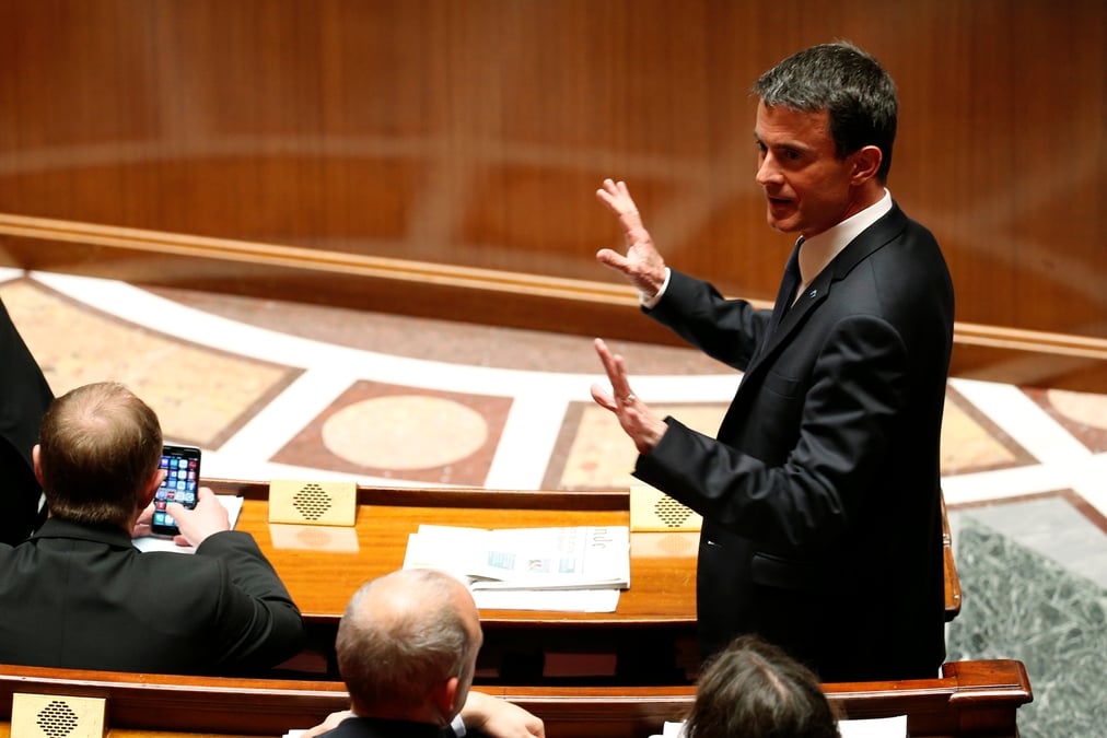 Valls ne demande pas de sanction contre les "frondeurs"