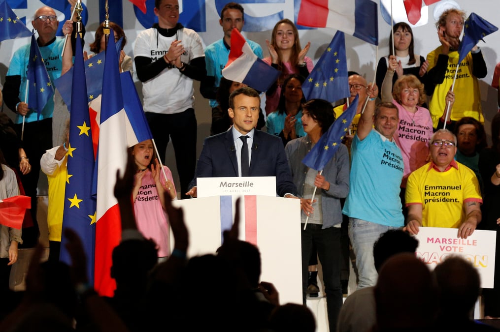 Marseille: derniere phase de campagne pour macron