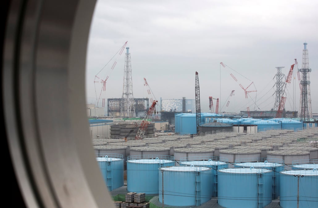 Fukushima: tepco reconnait que l'eau stockee est radioactive