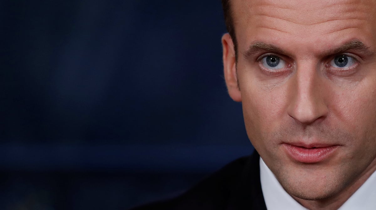 Macron preoccupe par les droits de douanes sur l'acier
