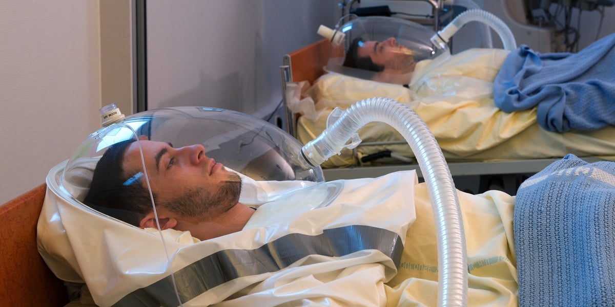 La clinique spatiale de Toulouse simule la microgravité.