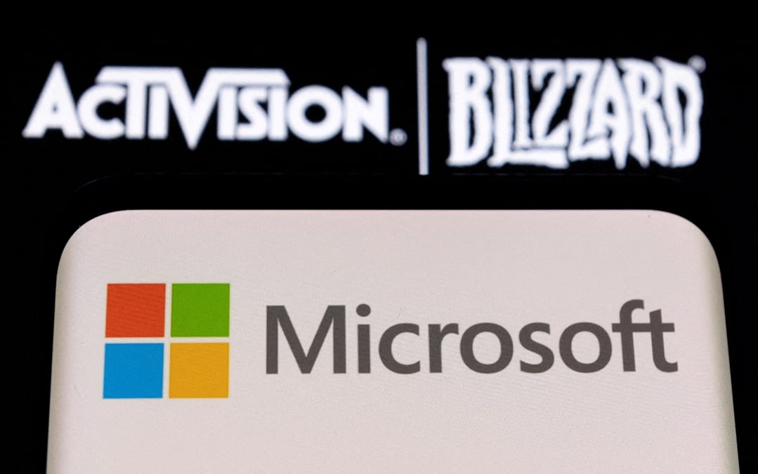 Photo d'illustration du logo de microsoft sur un smartphone