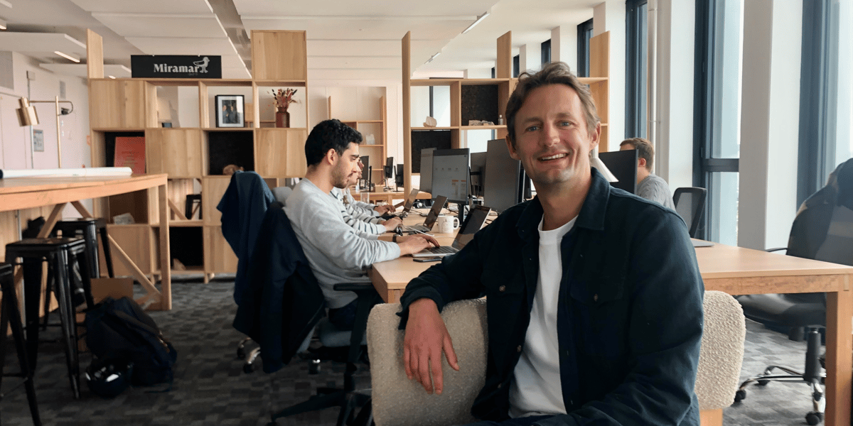 James Rebours, cofondateur de Klark, l'IA dédiée à la relation client.