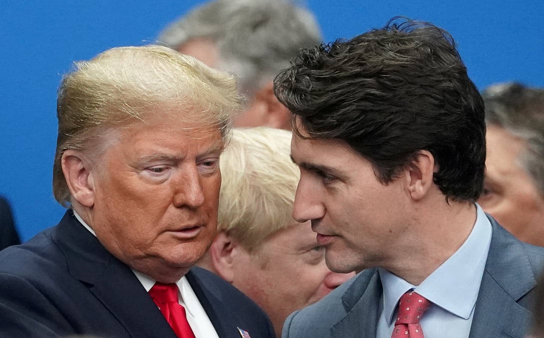 Le Premier ministre Justin Trudeau s'est rendu à Mar-a-Lago (Floride) afin de rencontrer Donald Trump (photo d'illustration)