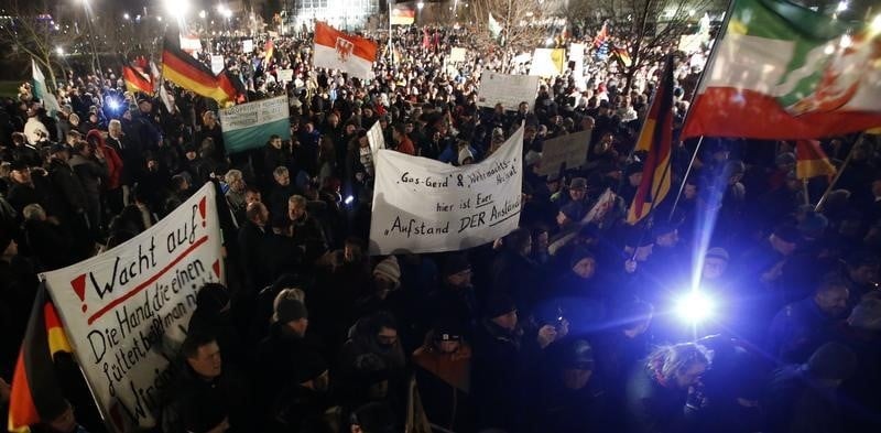 Berlin regrette que des menaces empechent pegida de manifester
