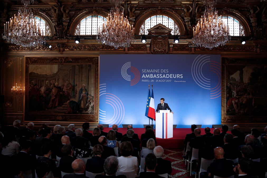 Le venezuela repond aux critiques d'emmanuel macron