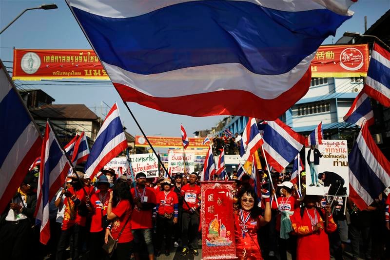 Dernière manifestation avant les élections thaïlandaises