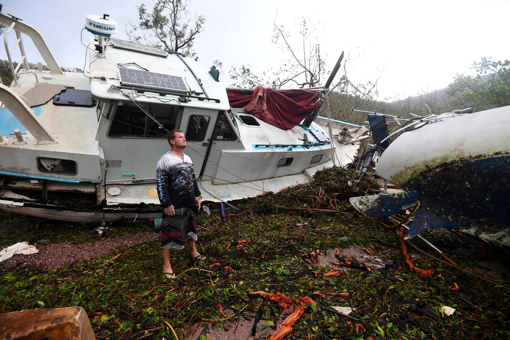 Australie: l'armee evalue les degats apres le passage du cyclone