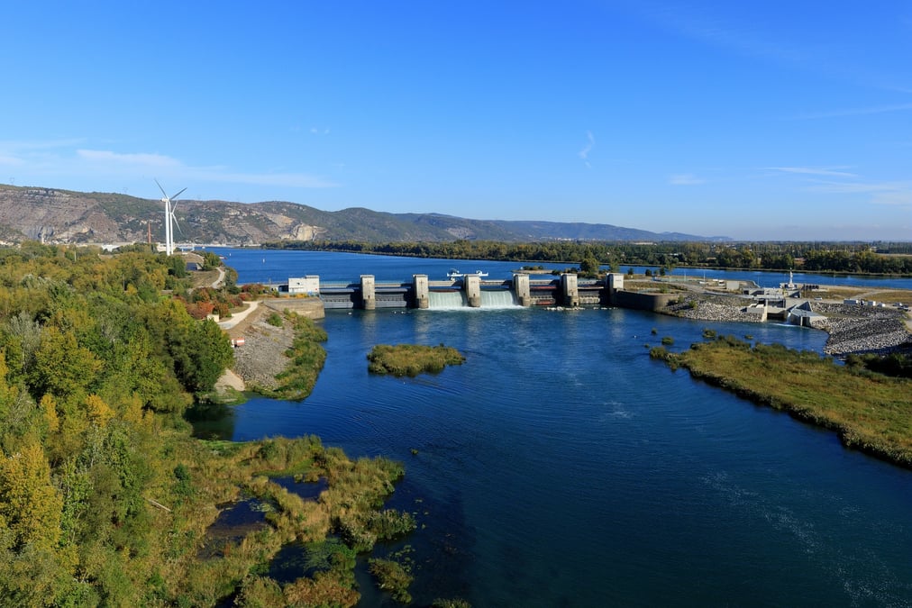 CNR barrage hydroélectrique Le Pouzin