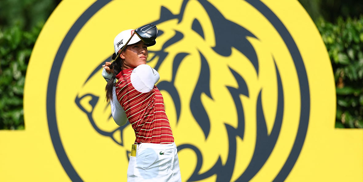 Céline Boutier lors du Maybank Championship à Kuala Lumpur, le 28 octobre.