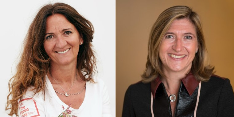 Elisabeth Richard (Engie, à gauche) et Alice Holzman (Axa, à droite).