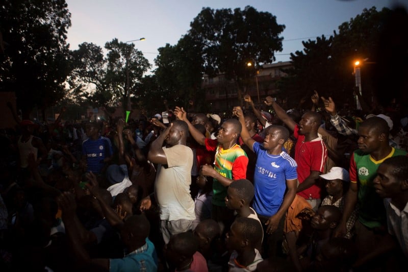 Reprise des manifestations contre Blaise Compaoré à Ouagadougou