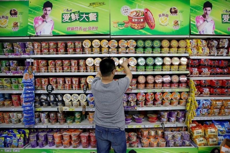 Ralentissement de l'inflation en chine