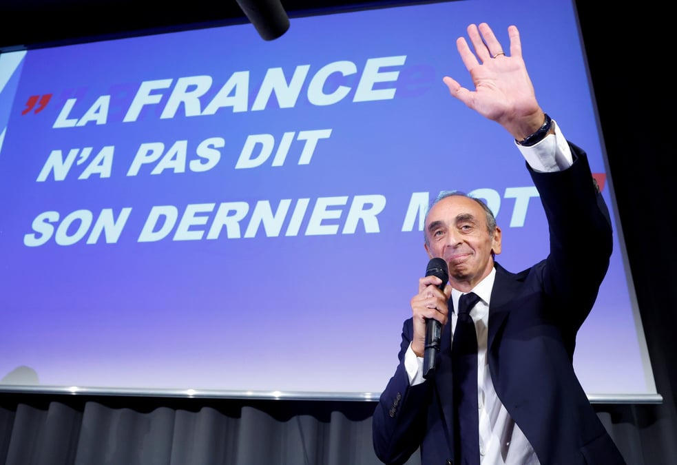 Larem s'efforce de minimiser le risque zemmour