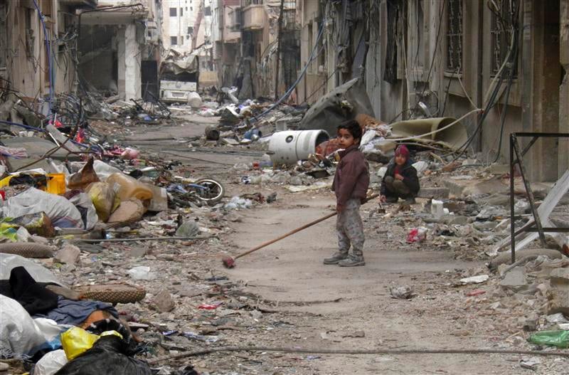 L'Onu prête à livrer des vivres aux assiégés de Homs en Syrie