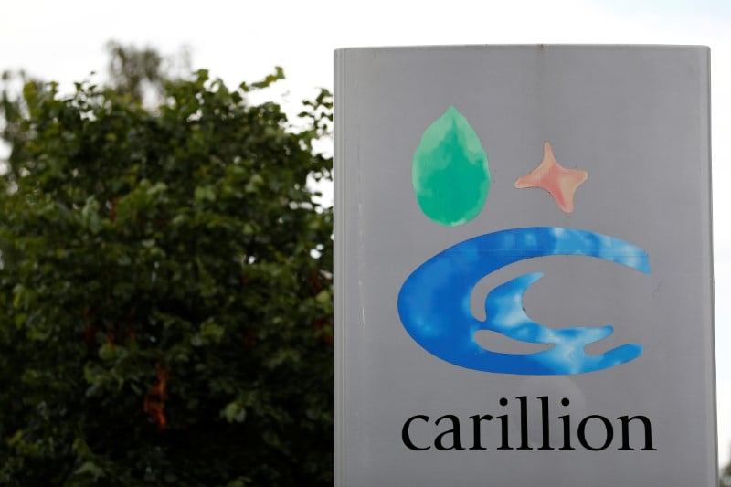 Le groupe de btp carillion en procedure de liquidation