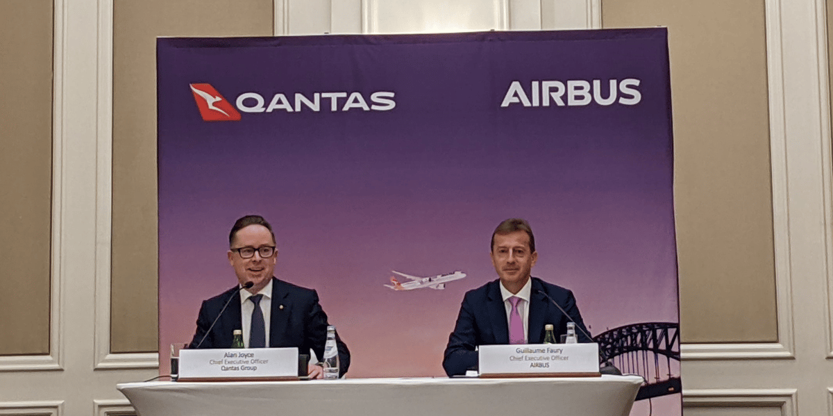 Alan Joyce (Qantas) - Guillaume Faury (Airbus)
