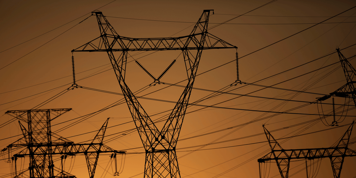 Electricité, pylônes électriques, énergie, Brésil,