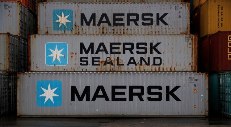 Maersk publie des resultats trimestriels nettement inferieurs aux attentes