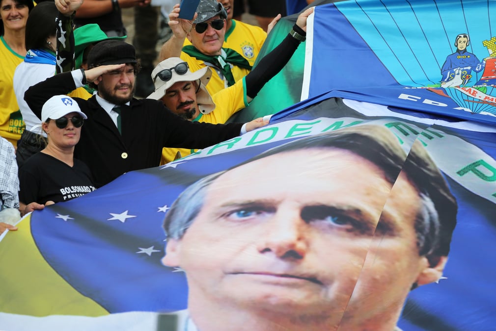 Jair bolsonaro prend ses fonctions a la presidence du bresil