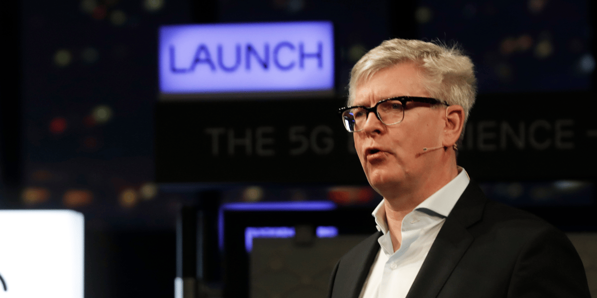 Borje Ekholm, President et CEO d'Ericsson fin février 2017