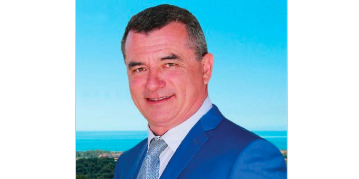 Le maire (LR) d'Agde Gilles d'Ettore, également président de la Communauté d'agglomération Hérault Méditerranée