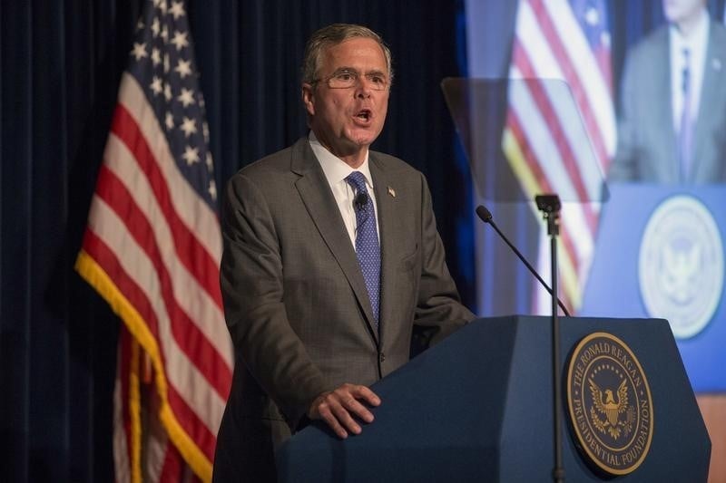 Jeb bush impute a hillary clinton une responsabilite dans l'essor de l'ei