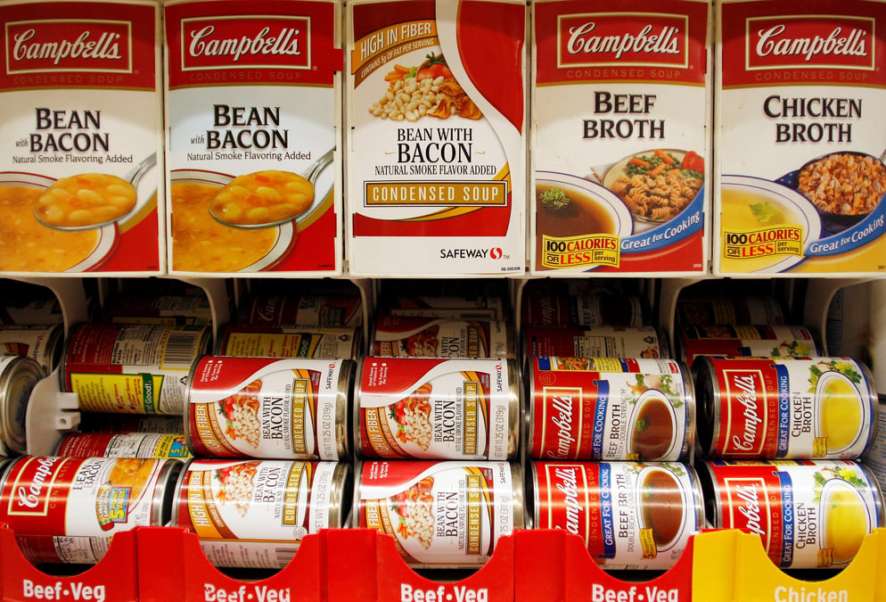Campbell soup, a suivre a wall street
