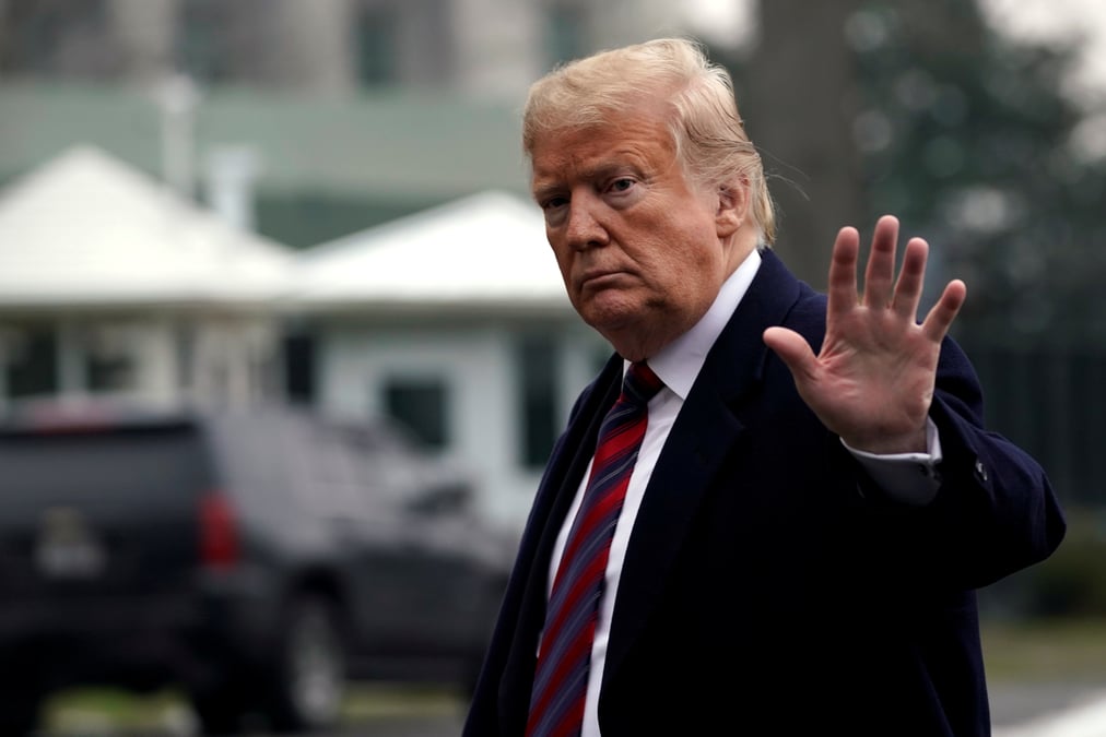 "shutdown": trump lie le sort des "dreamers" a la construction du mur