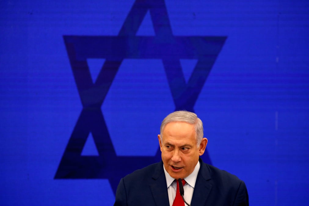 Netanyahu promet d'annexer la vallee du jourdain apres les legislatives
