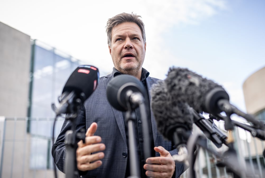 Le ministre de l'Economie Robert Habeck (photo d'illustration)