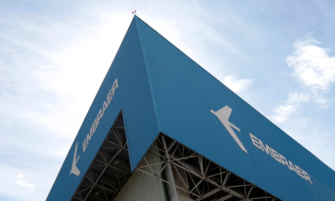Embraer a livre 210 avions en 2017