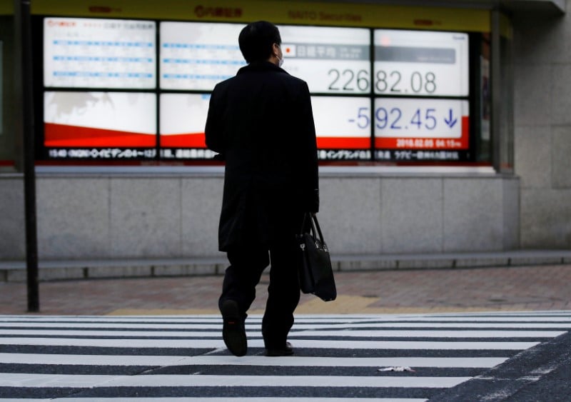 La bourse de tokyo finit en hausse