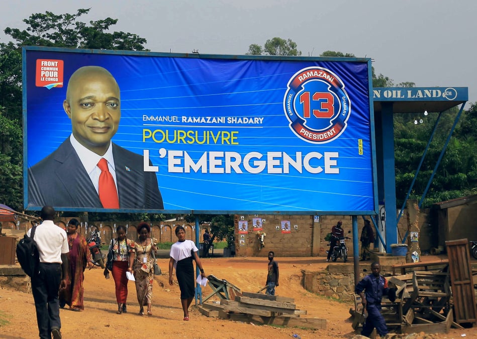 Trois districts electoraux exclus de la presidentielle en rd congo